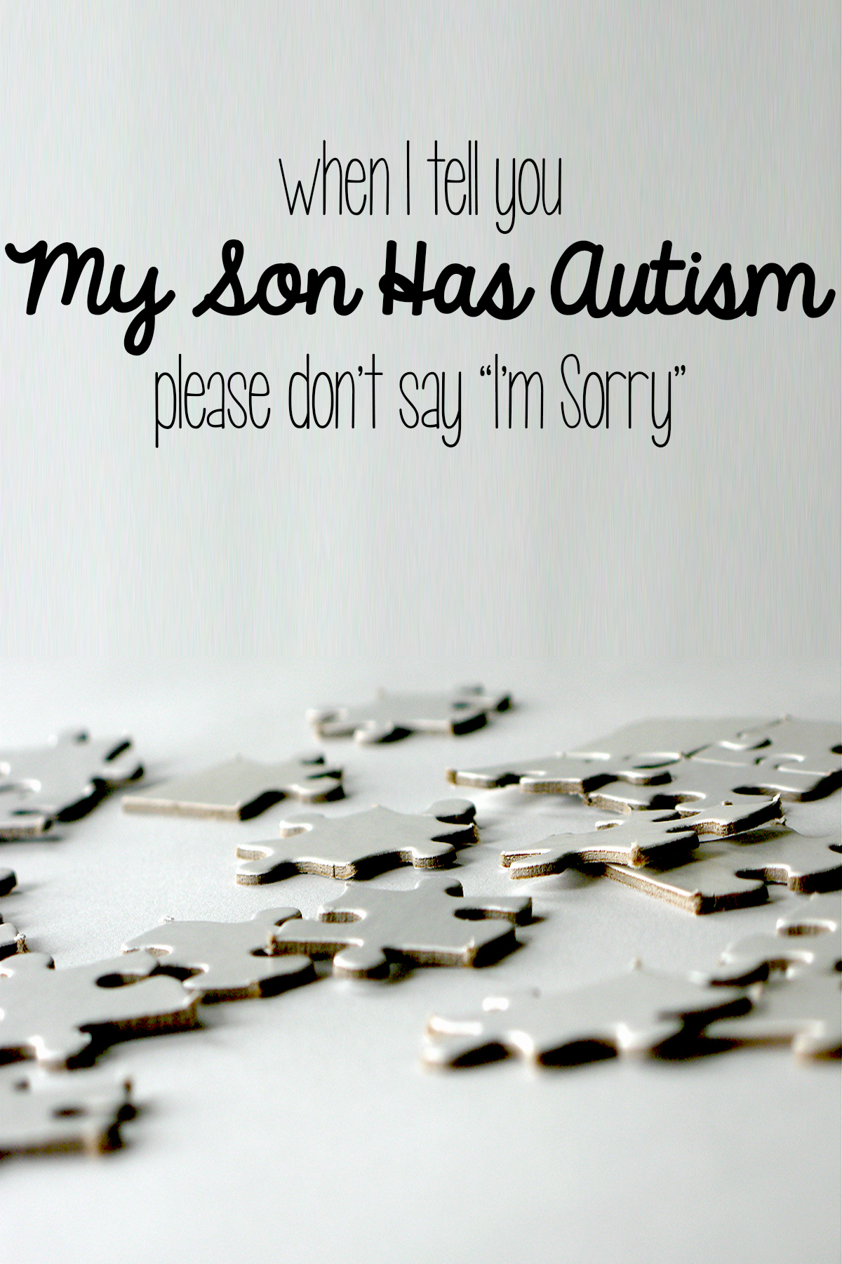 Please don't apologize when you hear about my son's autism diagnosis. He's the same child he was before he was diagnosed with an Autism Spectrum Disorder... it doesn't change him, but here's what his Autism Spectrum diagnosis DOES change.