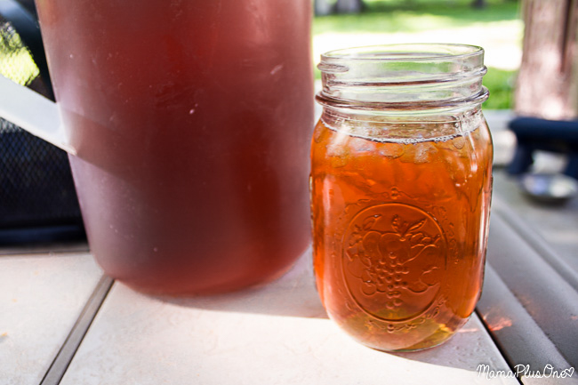 Nothing refreshes quite like sweet sun tea in the summer. It's SO easy to make-- with just 2 ingredients and some water! Make summer a little bit sweeter with this refreshing beverage.