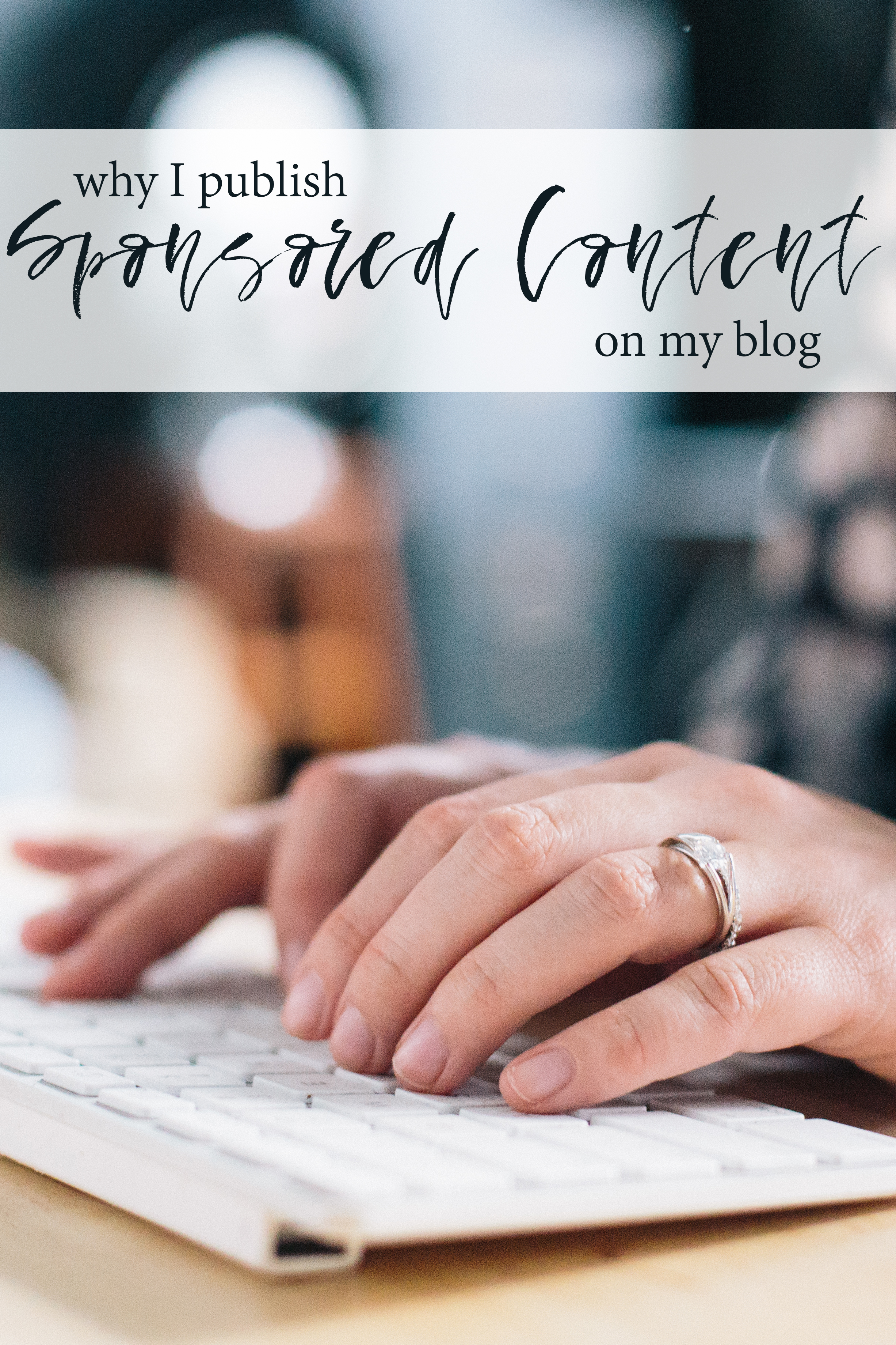 You'll sometimes see bloggers write something like "This is sponsored content." But what does that mean, and why do bloggers write sponsored content? Here's what it means for me, and why I choose to write sponsored content on my site.