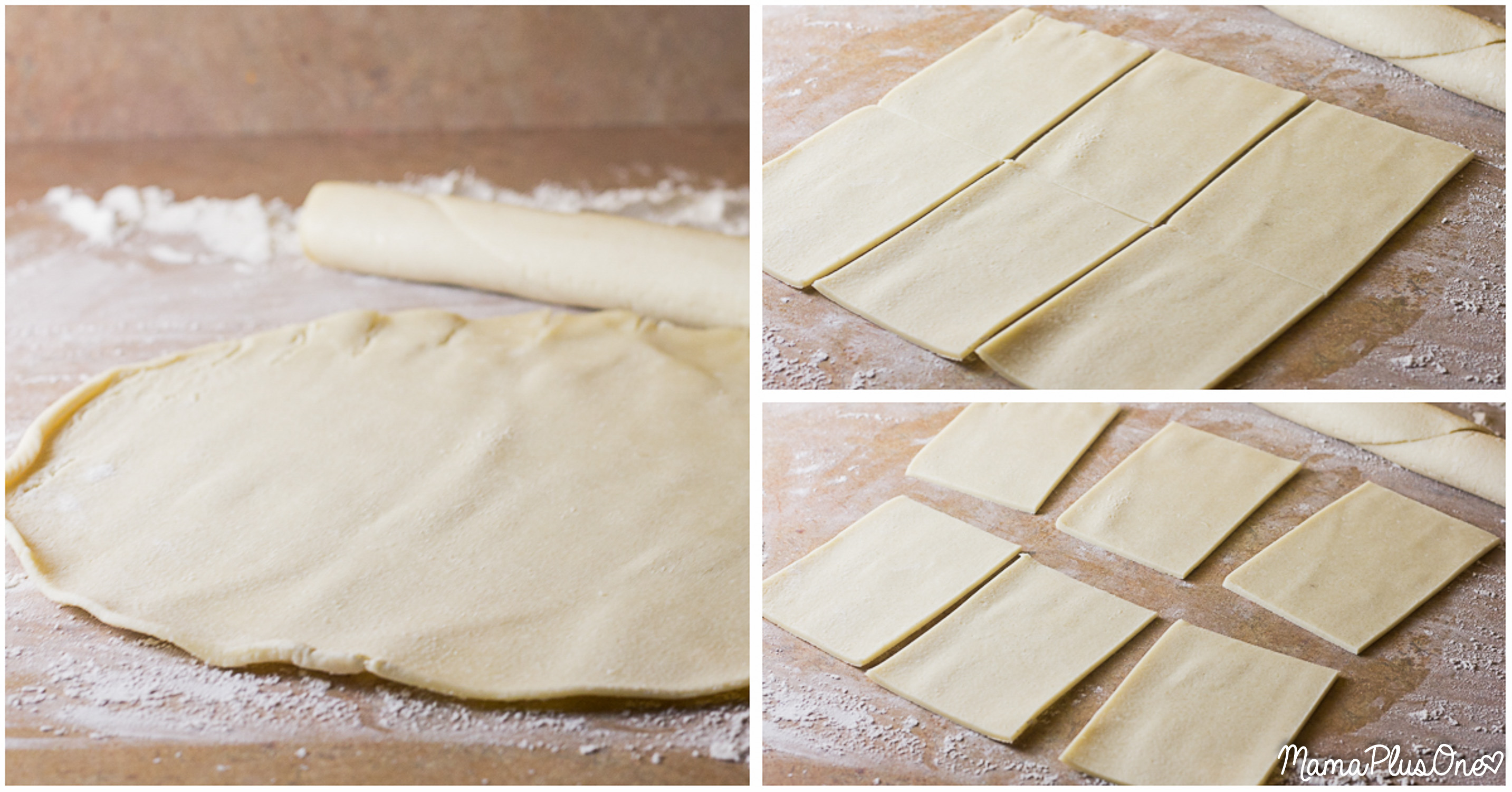 I love a good toaster pastry, especially Pop Tarts, but if you make these, you are never going to buy storebought again… flaky crust, hearty filling, deliciously sweet, tender flavor, and sprinkles in any color of the rainbow! Plus, they’re super easy to make with a semi-homemade filling! Get these yummy toaster pastries on your table in a matter of minutes (and get your kids enjoying some real fruit inside!) A homemade toaster pastry is the perfect breakfast treat for your on-the-go family! | homemade pop tarts | easy breakfast idea | breakfast pastry recipe |