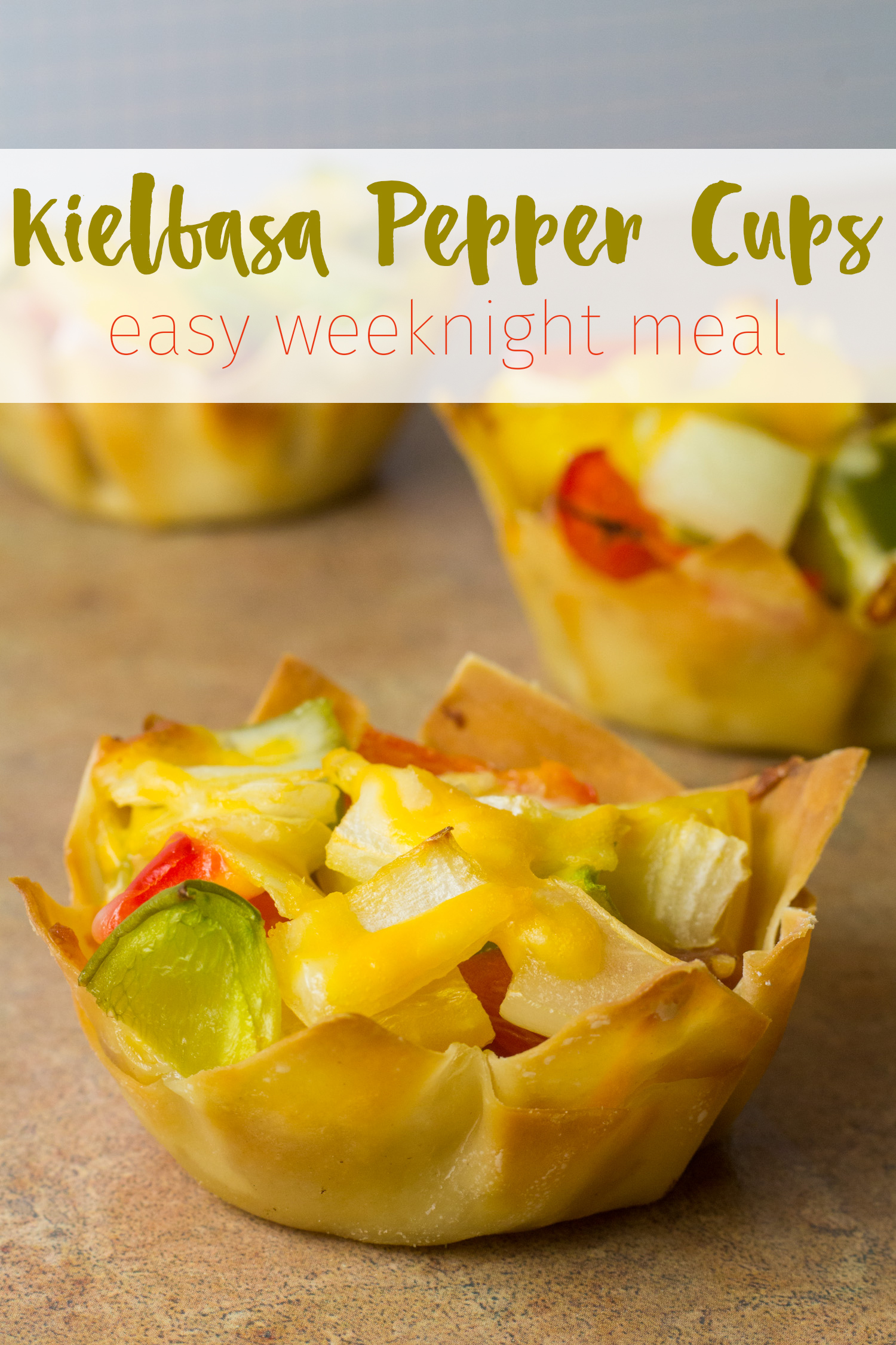 Looking for an easy, delicious weeknight meal that can also double as a stunning appetizer for your next party? These Kielbasa Pepper Cups fit the bill! They're SO easy to make, and packed with delicious filling like kielbasa and peppers. The best part? They take very little prep time! If you love kielbasa or polish sausage, you'll love these easy pepper cups!