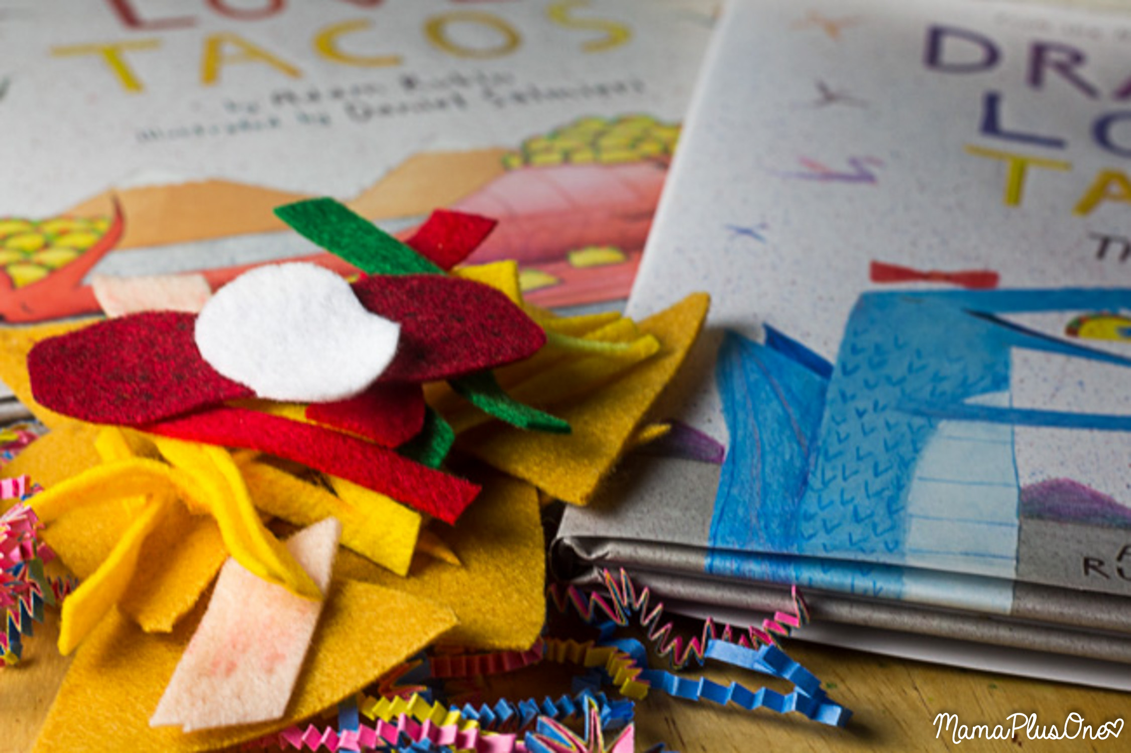 If you or your kids love Dragons Love Tacos, or it's sequel, you'll love these fun taco felt food ideas! DIY No-Sew Felt Tacos are perfect for mixing and matching, and they're perfect for play kitchens. If your child loves imaginative play, make these for a fraction of the cost of buying them from big name companies... and make exactly the taco flavor you'll want for your playroom. Perfect for kids who love to play cooking, and great for future chefs.