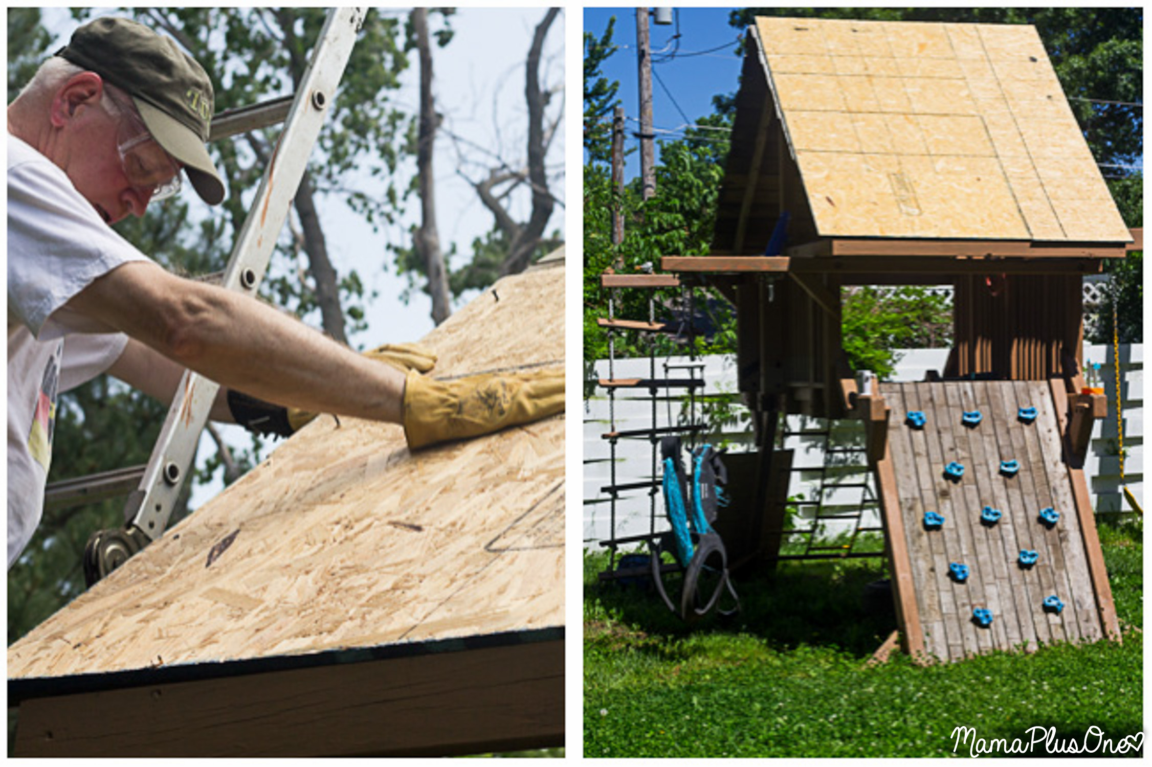 When you invest in a playset, you want it to last-- that's not an investment to take lightly. With the right care, you can make your backyard play set last decades, through your kids AND grandchildren! Here's how to help make your playset last with some TLC and GAF Shingles. #RoofedItMyself [ad]