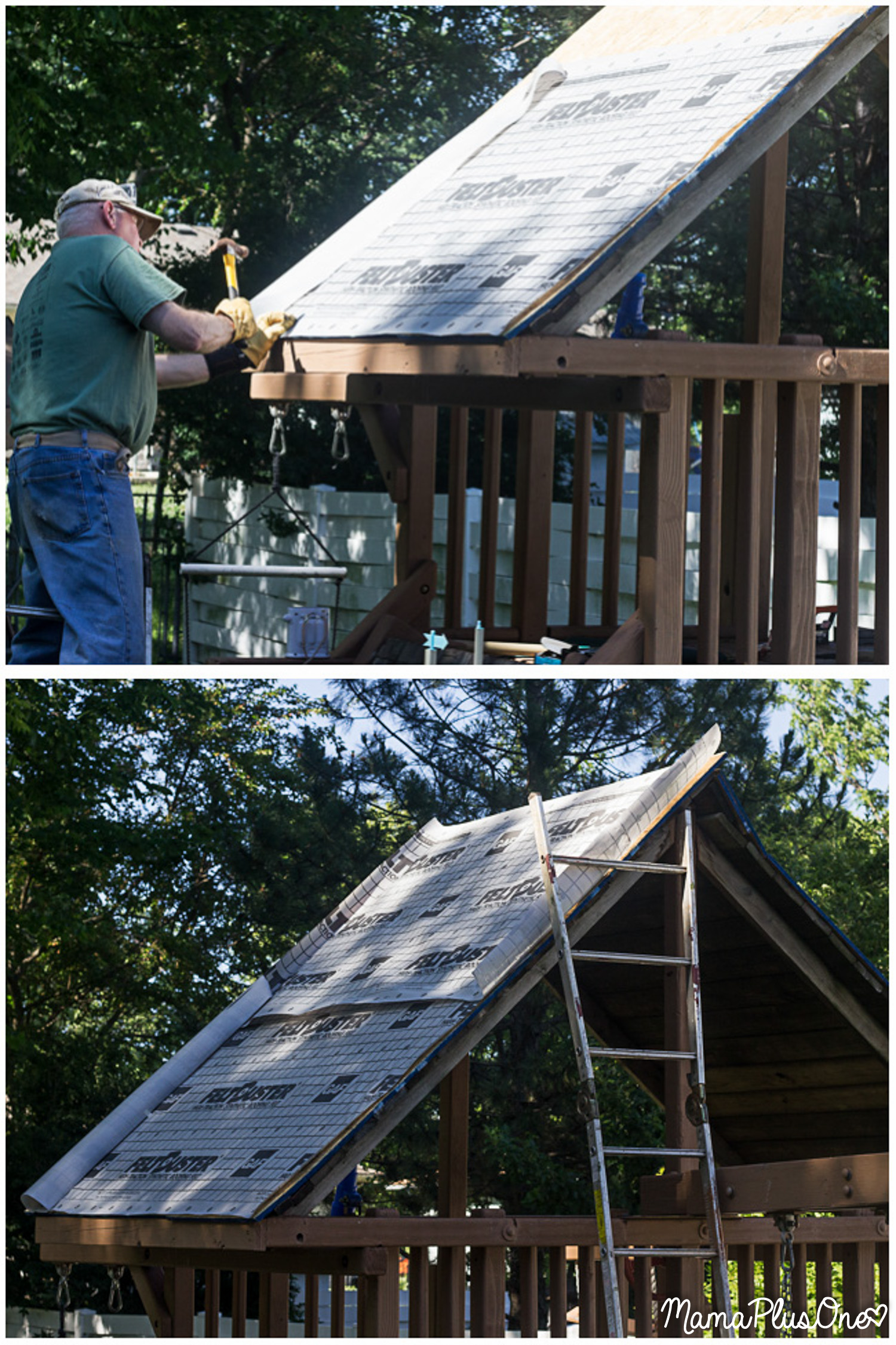 When you invest in a playset, you want it to last-- that's not an investment to take lightly. With the right care, you can make your backyard play set last decades, through your kids AND grandchildren! Here's how to help make your playset last with some TLC and GAF Shingles. #RoofedItMyself [ad]