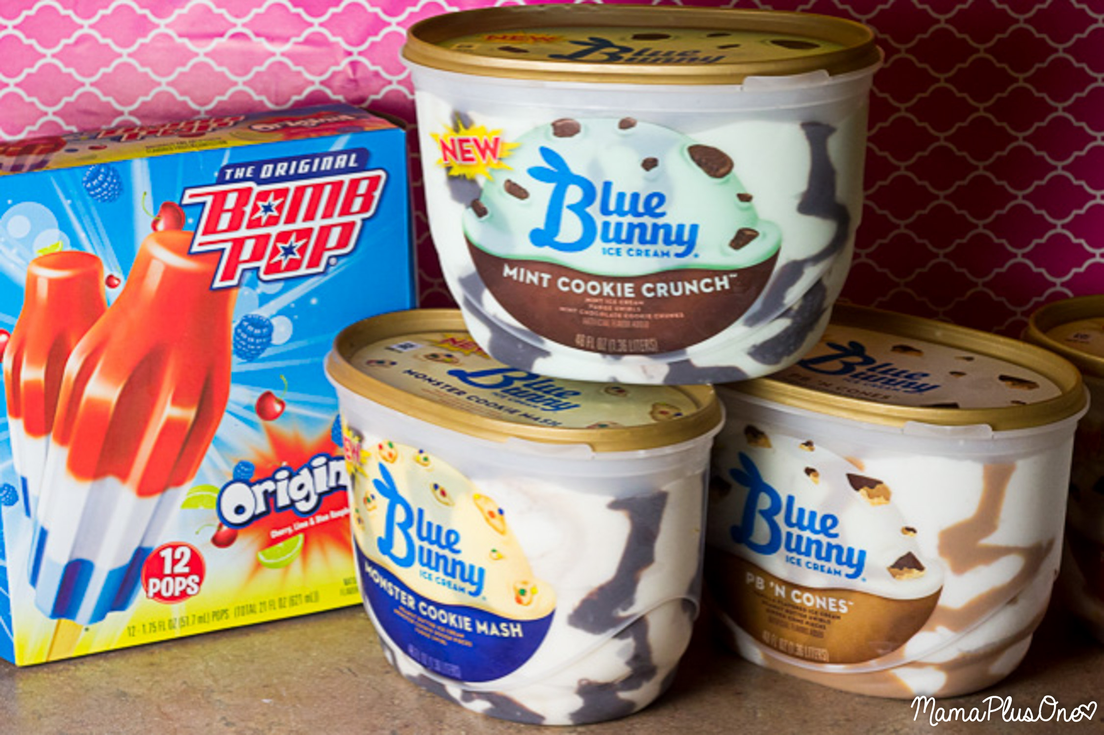 Fried Ice Cream can get messy... so here's all the fried ice cream flavor without the hassle of frying it! This unfried ice cream is easy to make, perfect for summer, and can be made with all of your favorite Blue Bunny ice cream flavors! #SoHoppinGood #BlueBunny #BombPop [ad]