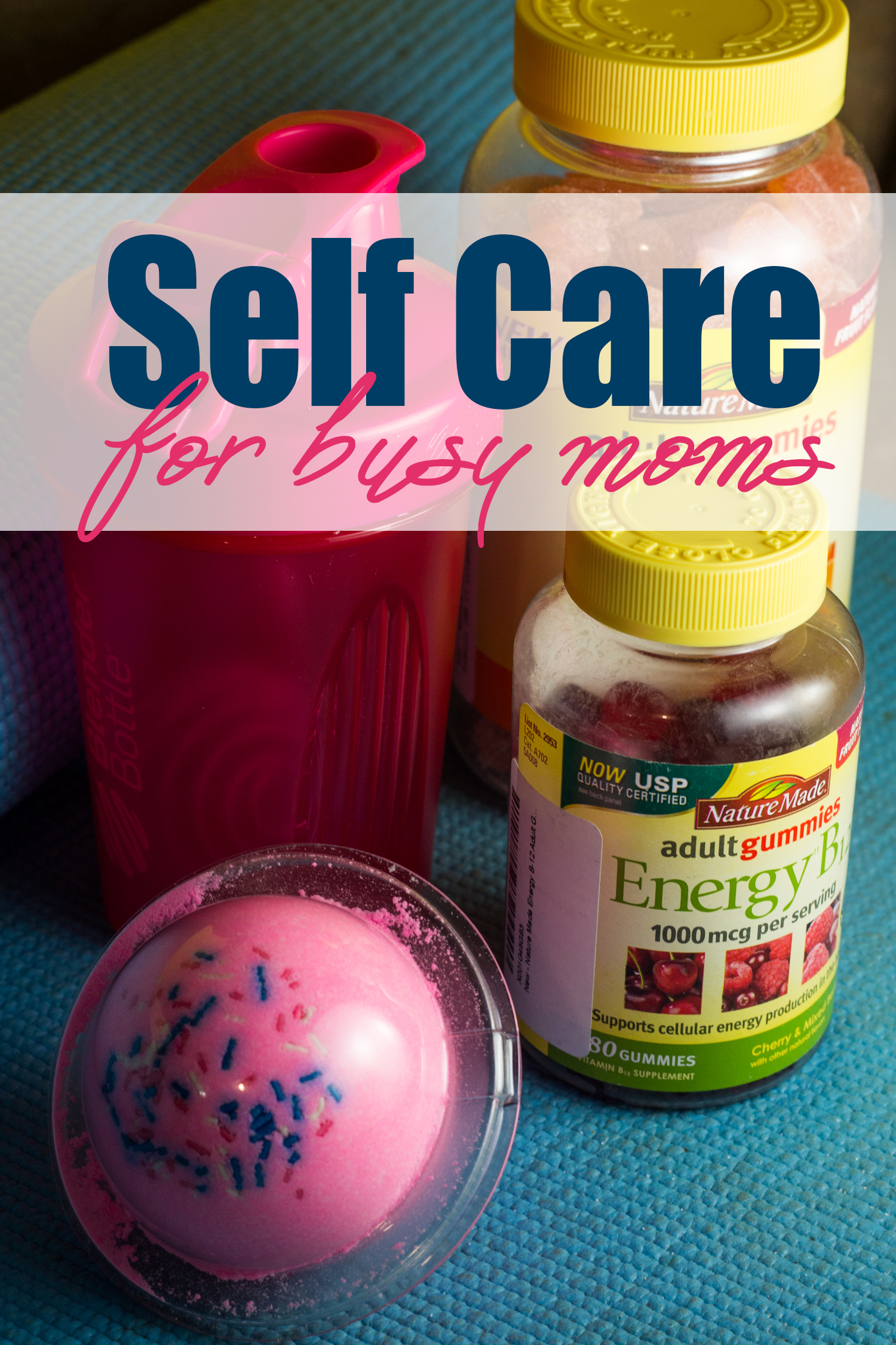 Taking care of a family is impossible if you haven't taken time to care for yourself, too. It isn't selfish to make sure you're in top form for those you love. Here are my favorite self-care tips for busy moms who may not feel like they have a ton of time for themselves. One tip is to be sure to take your vitamins daily, like Nature Made® Energy†† B12 Adult Gummies and Nature Made® Vitamin C Adult Gummies. † These statements have not been evaluated by the Food and Drug Administration. This product is not intended to diagnose, treat, cure prevent any diseases. [AD] #AGummyYouCanTrust #NatureMade #NatureMadeAdultGummies #USP