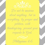 Do Not Be Anxious