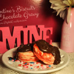 Valentine’s Biscuits with Chocolate Gravy
