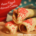 Asian Dipped Almond Cookies