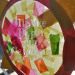 Tissue Paper Sun Catchers