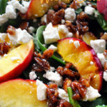 Peach Walnut Salad