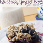 Dairy-Free Blueberry Yogurt Bars (Yes, Really!)