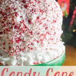 Candy Cane Crunch Cake