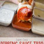 3 Pizza Dipping Sauces to Upgrade Your Big Game Party!