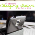 DIY Hidden Cord Charging Station
