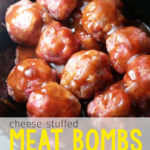 Cheese-Stuffed Barbecue Meat Bombs