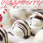 Raspberry White Chocolate Cake Balls