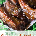 Sesame Caramel Ribs: Perfect for Easter!